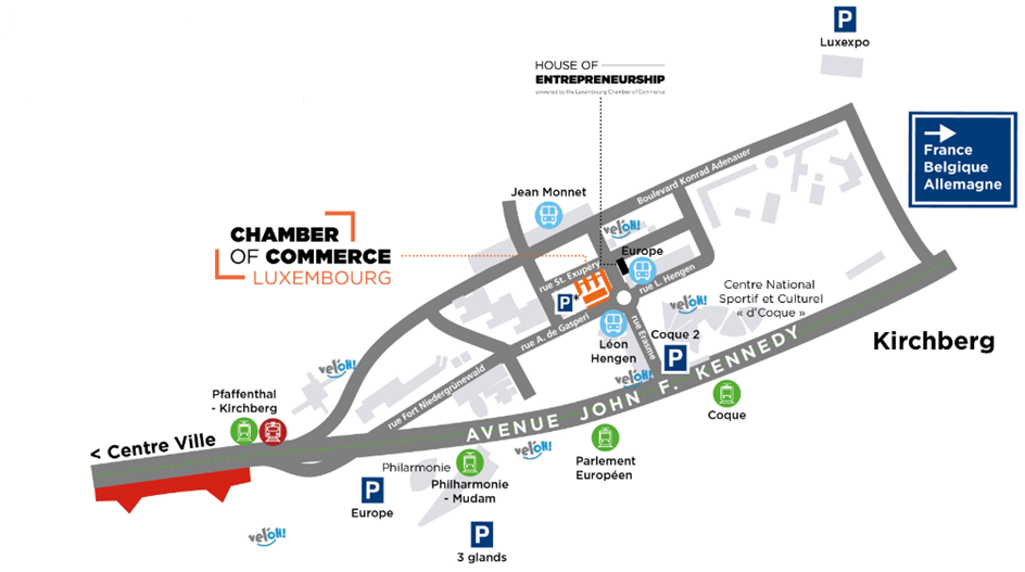 Access map Access map